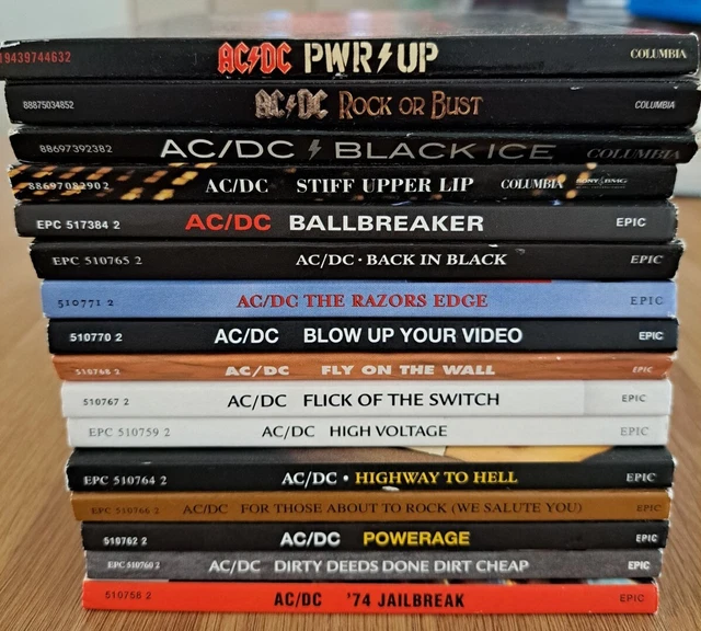 AC/DC - HUGE 16 CD Album Remastered Lot £60.00 - PicClick UK