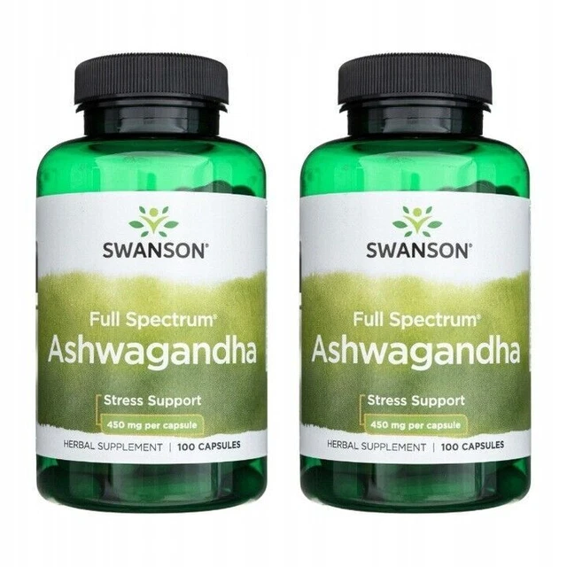SWANSON Ashwagandha 2x100 gélules