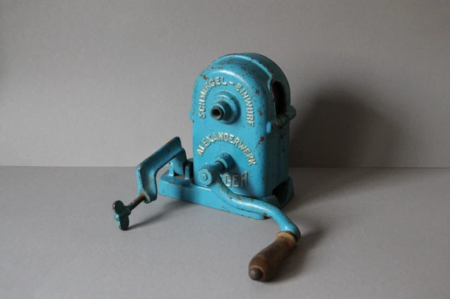 seltene Alexanderwerk Rieger 5150 Schmirgelmaschine Poliermaschine vor 1945 seltene Alexanderwerk Rieger 5150 Schmirgelmaschine Poliermaschine vor 1945