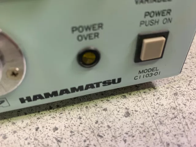 Hamamatsu C1103-01 Temperature Controller. 3