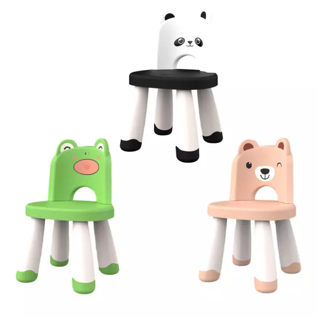 Kids Chair Cartoon Anti Slip Lightweight Durable Cute Toddler Chair Child Chair