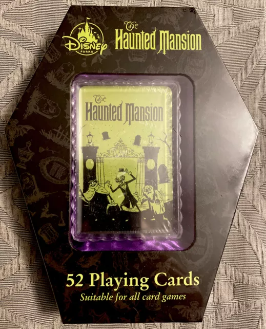 Disney Parks 50th The Haunted Mansion 52 Playing Cards New In Box
