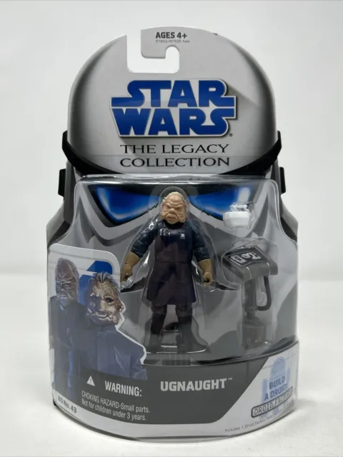 Star Wars Legacy Collection Build a Droid BD43 UGNAUGHT Blue Apron *NEW* E5