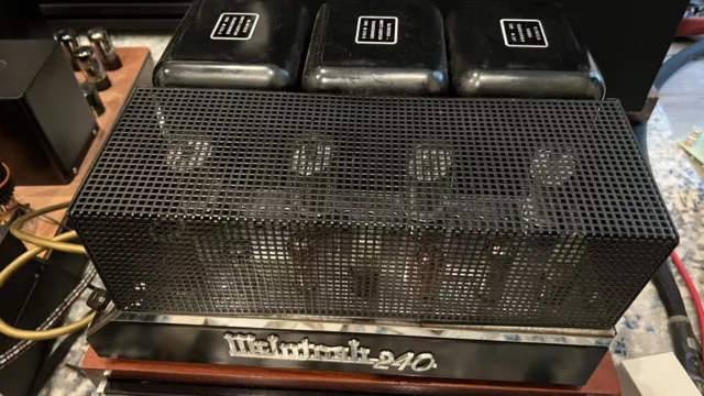 McIntosh Tube Amplifier MC240 1960s Vintage McIntosh Tube Amplifier MC240 1960s Vintage