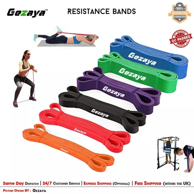 Resistance Bands Heavy Duty Pull Up Assisted Exercise Tube Set Home Gym Fitness