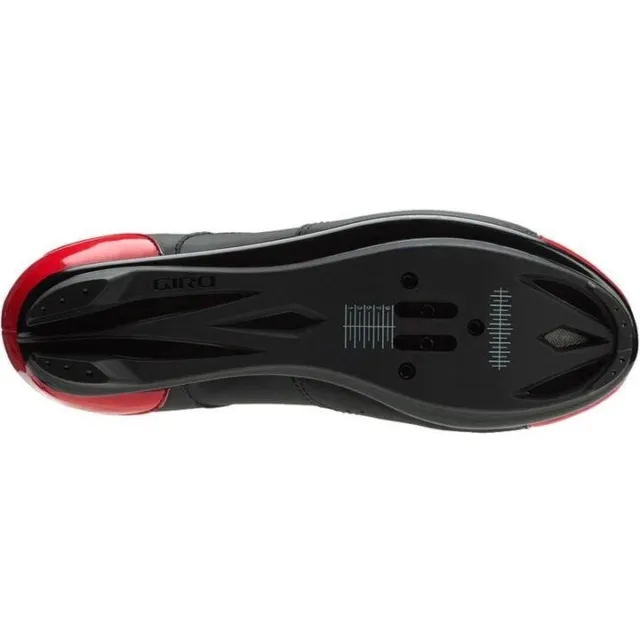 Giro Savix rote & schwarze Rennradschuhe - Größe 8 UK (RefC16) 3