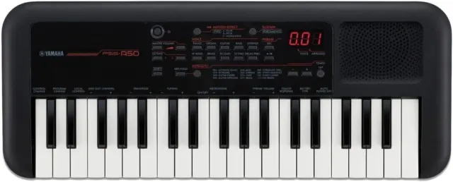 YAMAHA PSS-A50 PORTATONE Electronic Keyboard Portable USB Battery Powered NEW