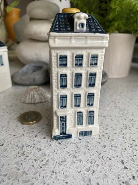 KLM Bols Blue Delft Miniature House - Number 74