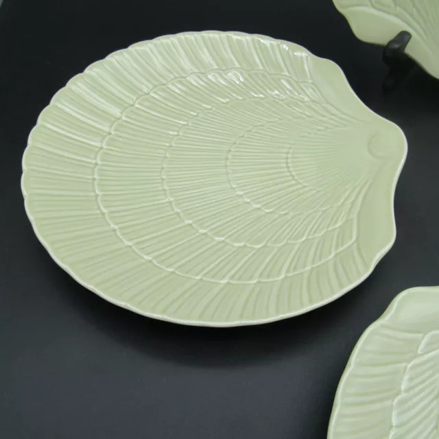 Mikasa Country Manor Accent Salad Plate, Shell, Sage Green, Set of Four, FF004 3