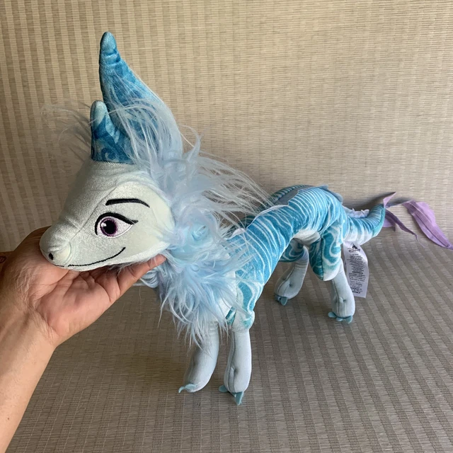 DISNEY STORE RAYA Sisu Last Dragon Plush XL 30” Long Stuffed Animal