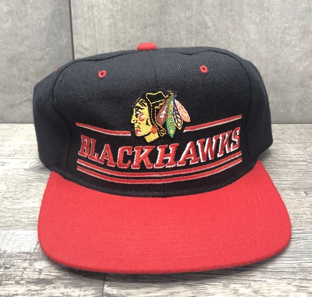 Vintage Chicago Blackhawk’s Snapback Hat - Starter - 100% wool - RARE Vintage Chicago Blackhawk’s Snapback Hat - Starter - 100% wool - RARE