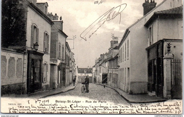 94 BOISSY SAINT LEGER - la rue de paris