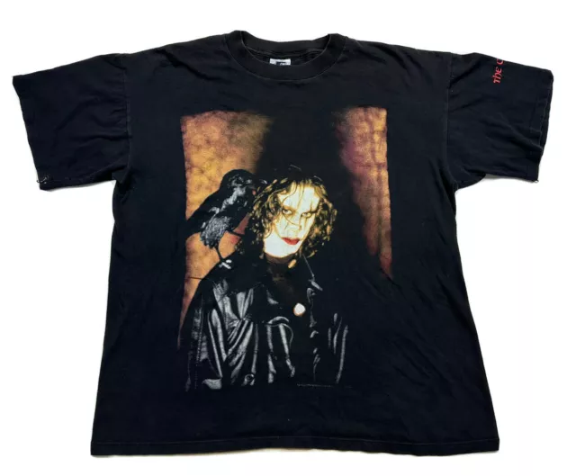 The Crow 1994 Movie Promo Vintage Shirt Size Large Brandon Lee