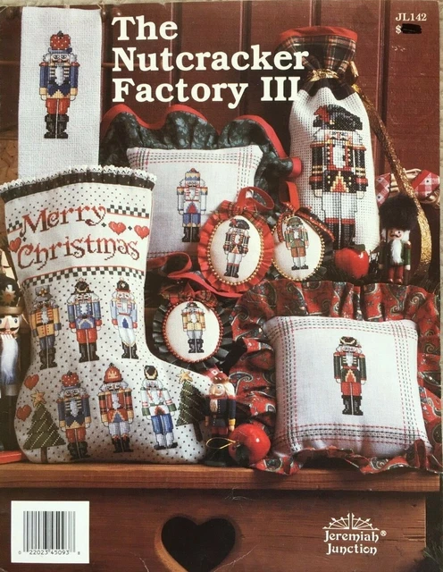 The Nutcracker Factory III Christmas Jeremiah J. Cross Stitch Pattern JL142 -22