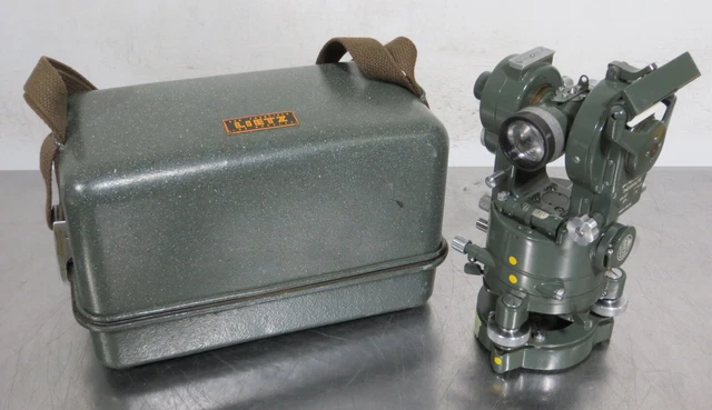 T188015 Hilger & Watts No. 1 Microptic Therodolite w/ Carrying Case