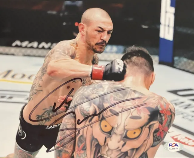 Cub Swanson Signed Autographed UFC Fighter 8x10 Photo MMA PSA/DNA