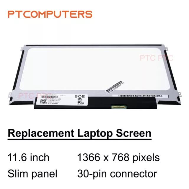 11.6" 1366x768 30pin Slim LED Screen NT116WHM-N21 NT116WHM-N11 NT116WHM-N42