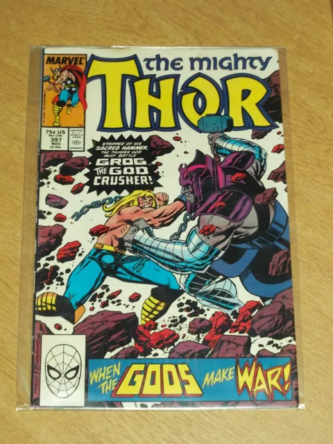 Thor The Mighty #397 Vol 1 Marvel November 1988