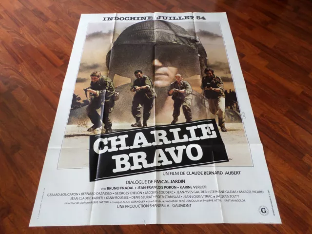 Affiche  Pradal / Indochine / Charlie Bravo
