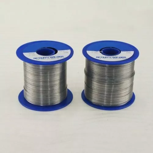 Soudure Câble étain câble 60/40 2% Flux soudure Acier 0.7mm 20 gr pour 500Gr