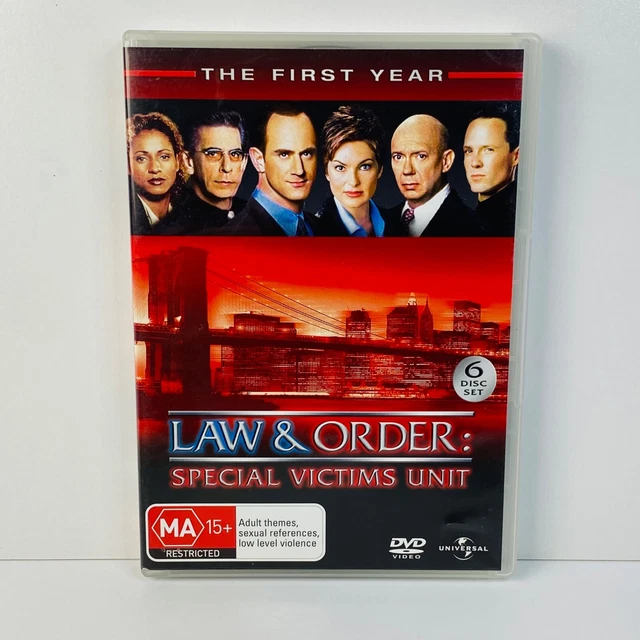 LAW AND ORDER: Special Victims Unit : Season 1 (DVD, 1999) Region 4