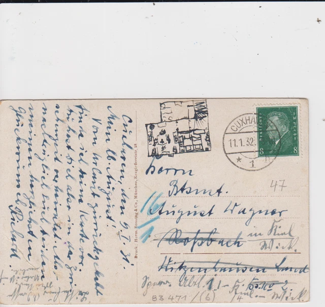 AK Berchtesgaden Die Perle der Bayr. Alpen mit Wappen 1932 2