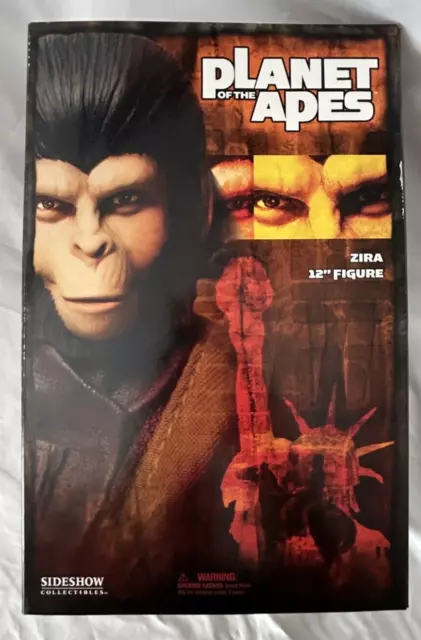 ZIRA Planet of the Apes 12” Figure - 2004 Sideshow Collectibles ~ SEALED & NEW!!