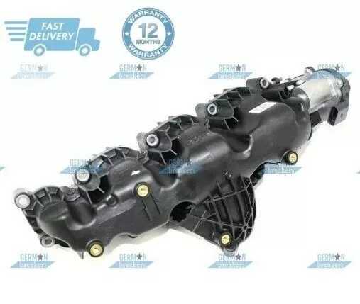 VW Passat B6 2007 > 10 2.0 TDi Inlet Intake Manifold Swirl Flap With Motor *NEW