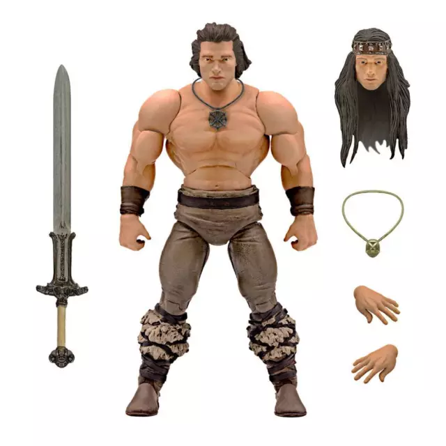 Conan The Barbarian Iconic Arnold Schwarzenegger Ultimates 18cm Figur Super7