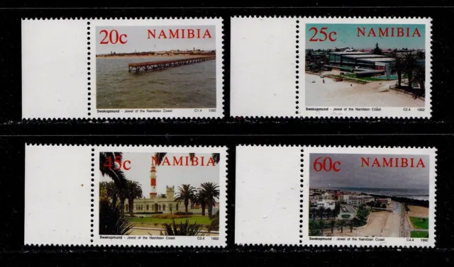 Namibia Postage Stamps 1992 Swakopmund Tourism Set MNH Margins (4v)