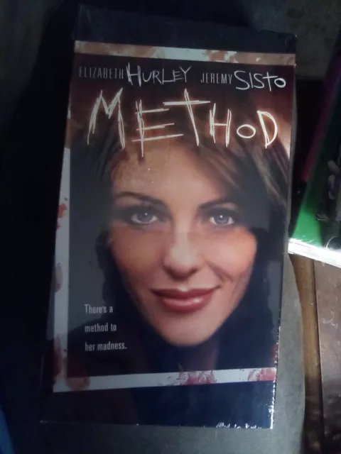 METHOD VHS 2004 Horror SERIAL KILLER Elizabeth Hurley JEREMY SISTO Good ...