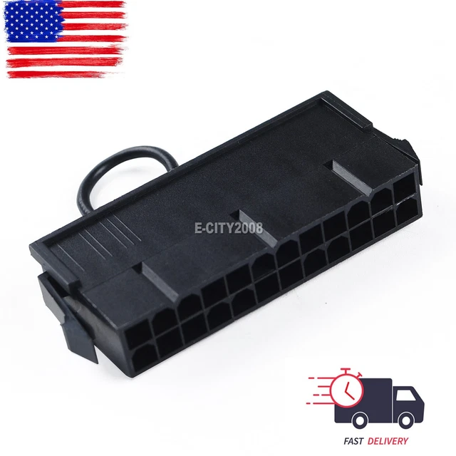 24PIN FEMALE ATX PSU Power Supply Starter Tester Start up Jumper