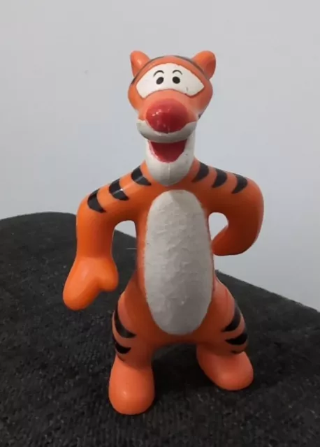 Disney Winnie The Pooh TIGGER 3.25" Figure (with felt/fabric belly)