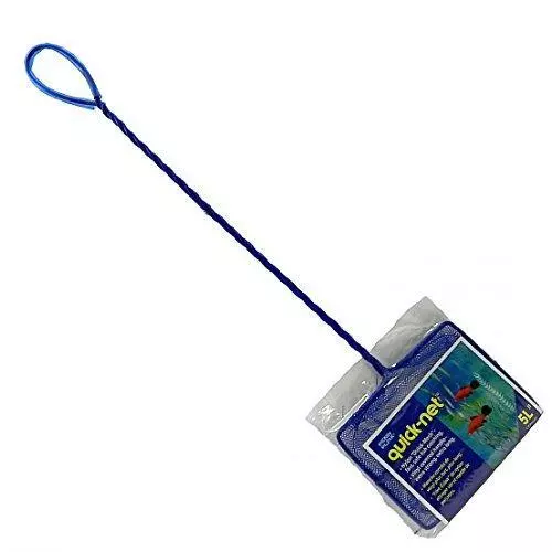 PENN-PLAX Quick-Net Aquarium Fish Net – Durable, Strong, and Safe – Color