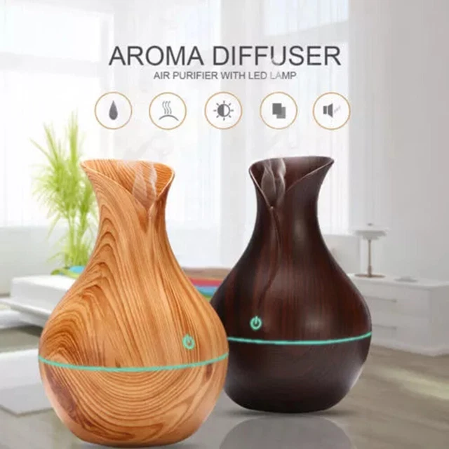 Essential Oil Aroma Diffuser Aromatherapy LED Ultrasonic Humidifier Air Purifier