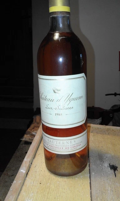 Sauternes Château Yquem 1985 grand cru classé