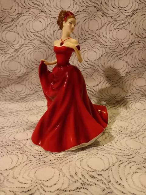 Royal Doulton " For My Love "  Figurine Hn 5158 From Series  - Pretty Ladies