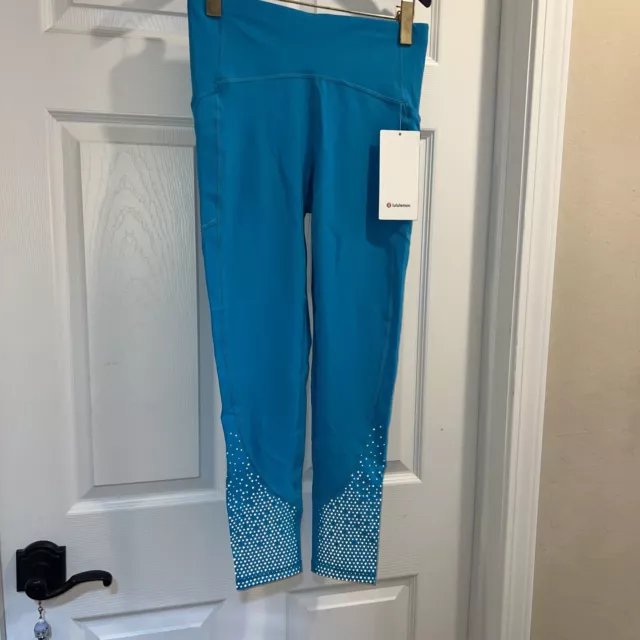 NWT LULULEMON TIGHTEST Stuff Tight 25” Turquoise Tide Size : 8 $138.00 -  PicClick