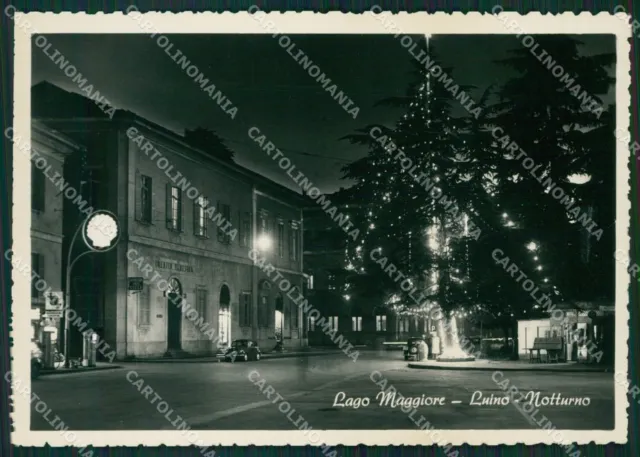 Varese Luino Albero di Natale Foto FG cartolina ZK4896