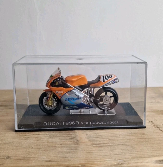 Deagostini 1/24 - Ducati 996R Neil Hodgson 2001 - Moto Diecast, Collection