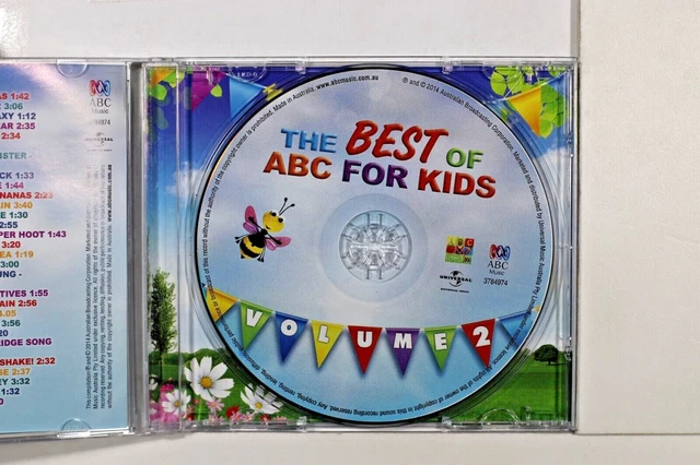 THE BEST OF ABC For Kids Volume 2 - CD Sent Tracked $33.00 - PicClick AU