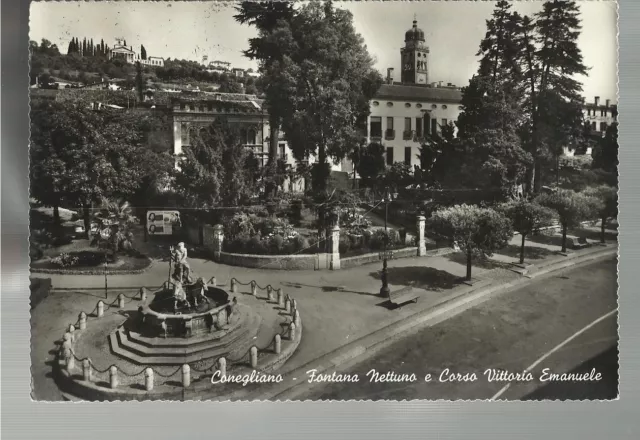 conegliano FONTANA NETTUNO E CORSO VITTORIO EMANUELE