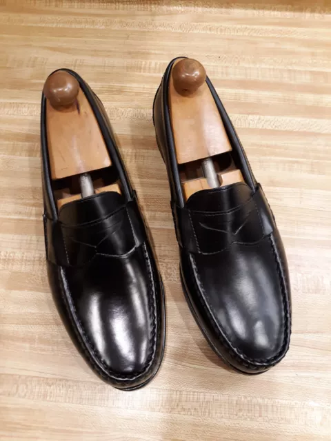 Allen Edmonds Walden Black Loafers - size 11E