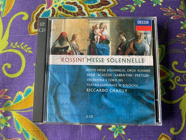 DECCA Rossini Petite Messe solennelle CHAILLY 2 CD Germany