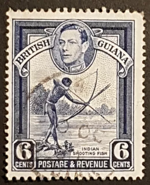 briefmarken british guyana,1938, gestempelt