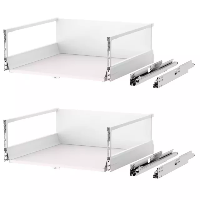 UPPDATERA Adjustable organizer for drawer, gray, 15x24 - IKEA