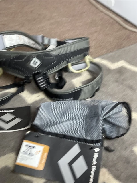 Black Diamond Momentum AL Slate Climbing Harness Large