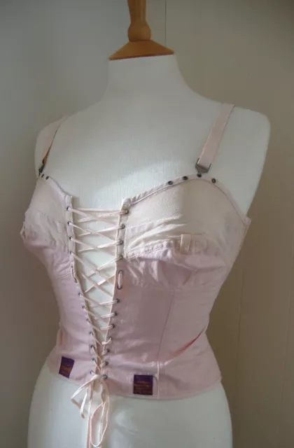 Set biancheria intima modellazione corsetto edoardiano spirella vintage