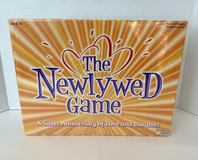 The Newlywed Game 1998 SEALED💥Rare💥 Silver Anniversary Edition Board Game