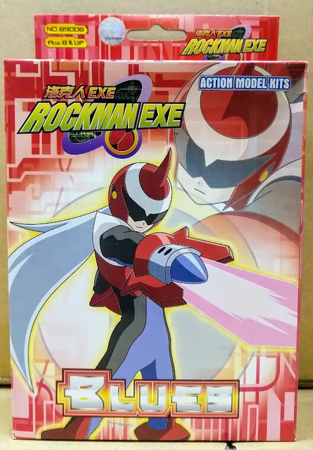 Capcom Megaman Rockman BLUES model kit 5 inches figure Rare